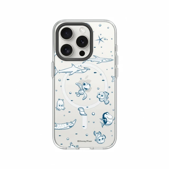 RHINOSHIELD 犀牛盾RHINOSHIELD 犀牛盾 iPhone 14系列 Clear MagSafe兼容 磁吸透明手機殼/海底總動員-海底世界(迪士尼)