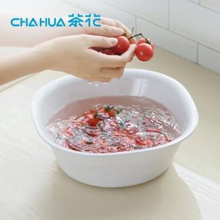 【茶花CHAHUA】Ag+銀離子抗菌方形臉盆/水盆-小(洗臉盆/洗腳盆/洗衣盆)