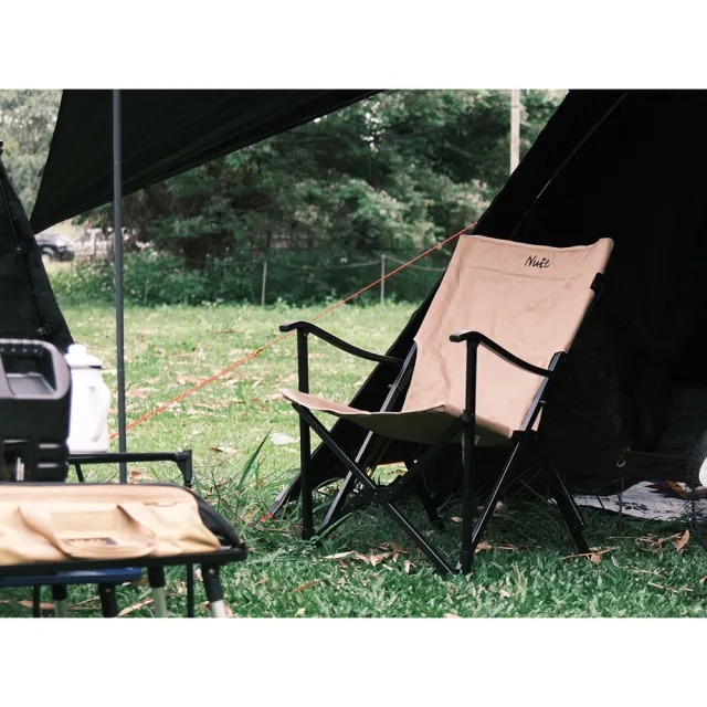 【NUIT 努特】叢林島 鋁合金小川椅 休閒椅 摺疊椅 導演椅 兒童椅 露營 野餐(NTC207兩入組)