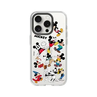 【RHINOSHIELD 犀牛盾】iPhone 12系列 Clear MagSafe兼容 磁吸透明手機殼/米奇-各種米奇(迪士尼)