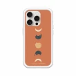 【RHINOSHIELD 犀牛盾】iPhone 13 mini/Pro/Max Mod NX MagSafe兼容 手機殼/貓咪月象-橘(I Love Doodle)