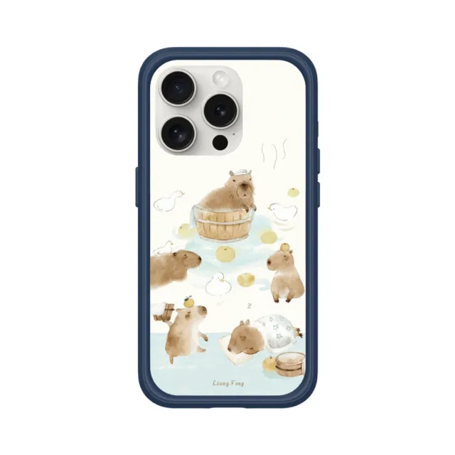 【RHINOSHIELD 犀牛盾】iPhone 12 mini/Pro/Max Mod NX MagSafe兼容 手機殼/水豚君(涼丰系列)