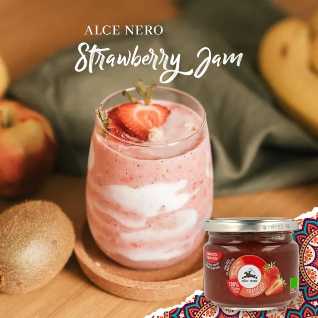 即期品【alcenero 尼諾】草莓果醬270g(效期:2025.02.01)