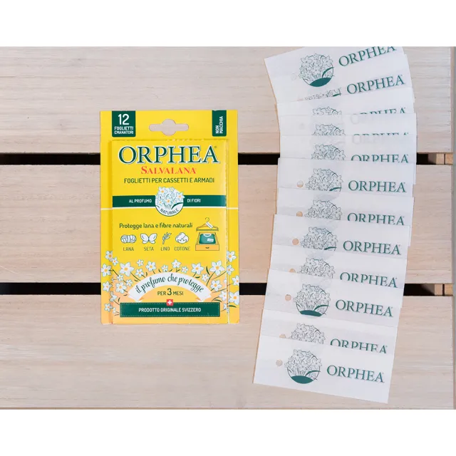 【ORPHEA 義大利歐菲雅】書籤式驅蟲吊片 花香/廣藿香/康乃馨/薰衣草/原木(驅避蟑螂、衣魚、書蝨、蛀蟲)