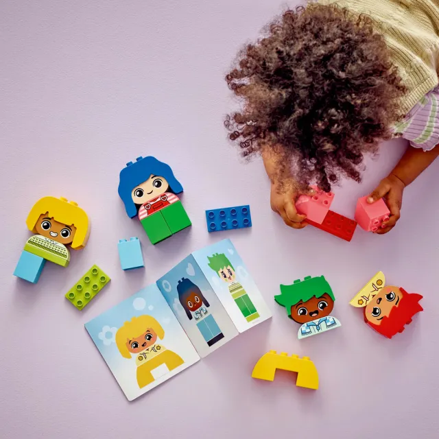 【LEGO 樂高】得寶系列 10415 情緒表達小學堂(學齡前玩具 幼兒積木)