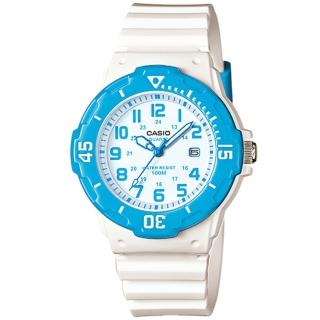 【CASIO 卡西歐】小巧潛水風格運動錶(LRW-200H-2B)