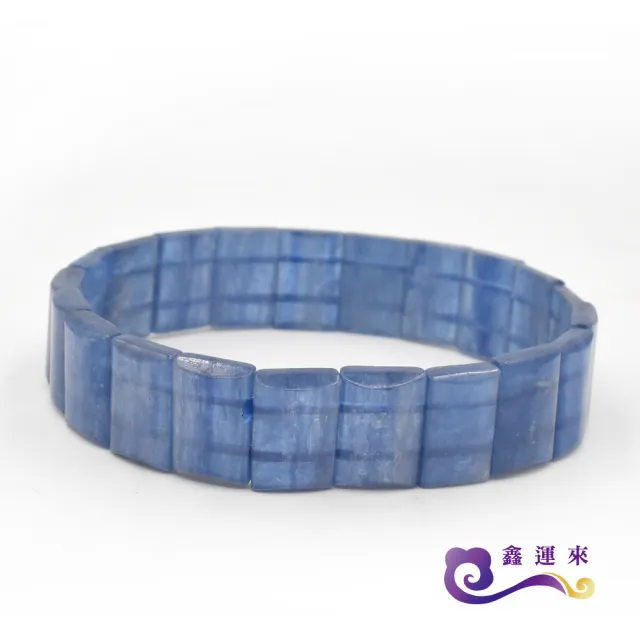 【鑫運來】◎藍晶石手排(療癒之石)