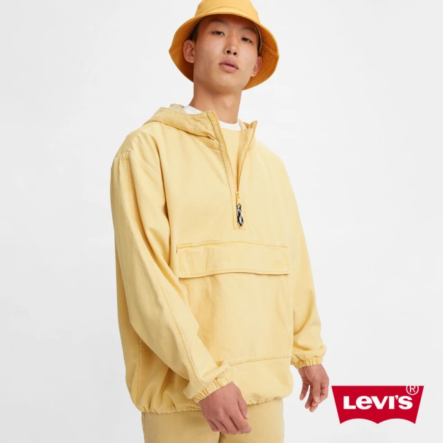 LEVIS 官方旗艦 男款 連帽鋪棉防風外套 人氣新品 A8