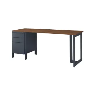 【berest】BD09-W 辦公桌-美式胡桃(書桌/桌子/工作桌/電腦桌/附抽屜)