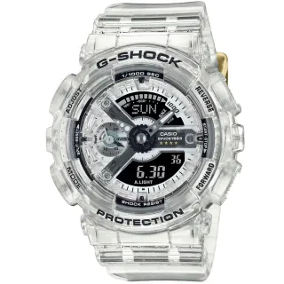 【CASIO 卡西歐】卡西歐40周年Clear Remix G-SHOCK WOMAN電子錶(GMA-S114RX-7A 台灣公司貨)