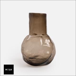 【HOLA】瑞典DBKD BUNCH玻璃花器小 深棕