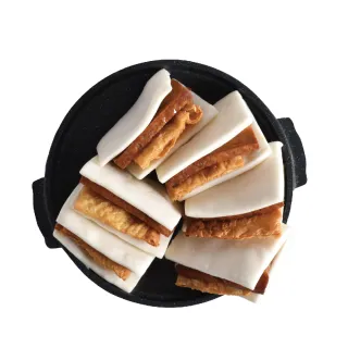 【良品開飯】南門系列 蜜汁素火腿3盒組(每盒12份800g共3盒 南門市場 得獎年菜)