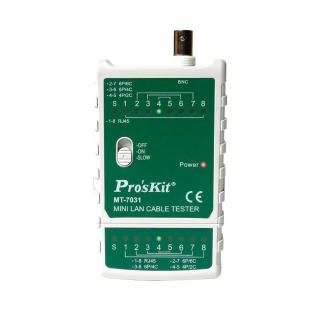 【ProsKit寶工】迷你網絡測試器 帶電池(MT-7031)