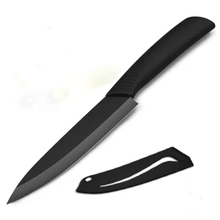 【樂邁家居】福利品_質感黑刃 5吋 陶瓷刀(抗菌健康/水果刀/蔬果刀)