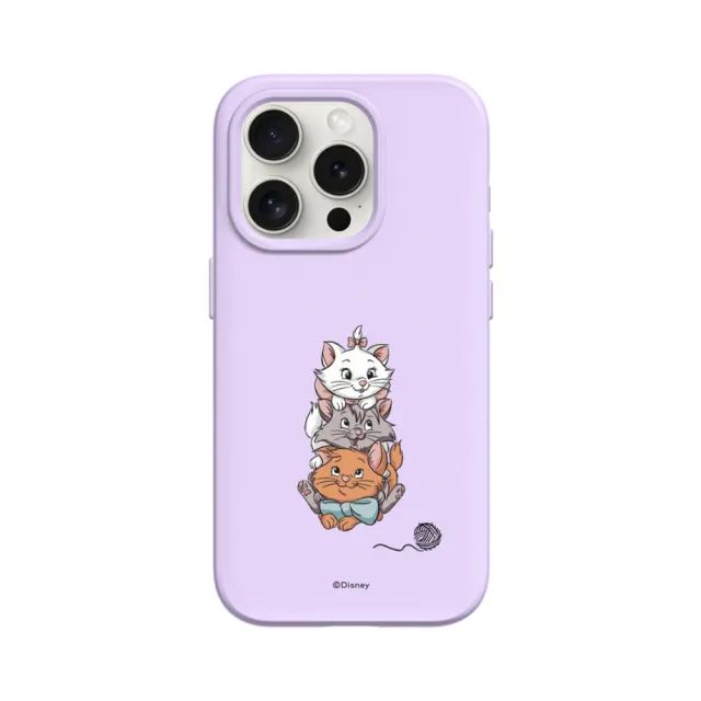 【RHINOSHIELD 犀牛盾】iPhone 13 mini/Pro/Max SolidSuit MagSafe兼容 磁吸手機殼/貓兒歷險記(迪士尼經典)