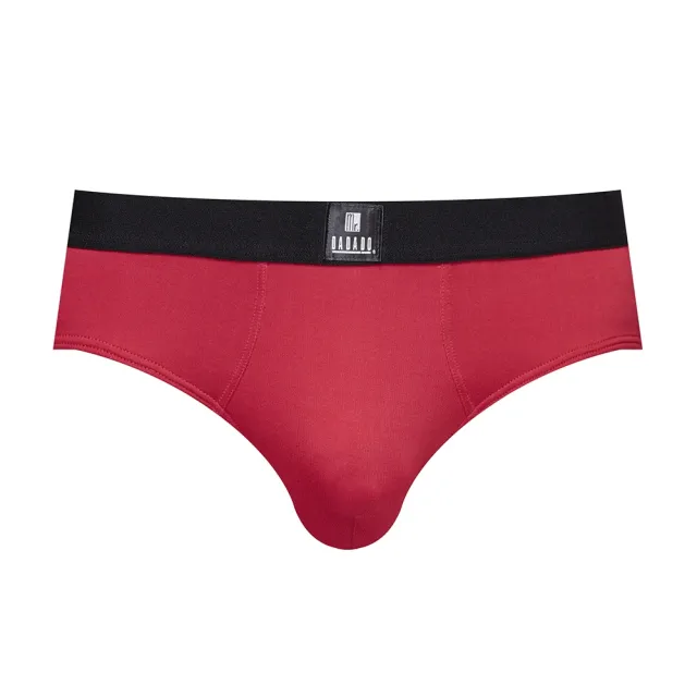 【Mr. DADADO】黑標系列 M-3L貼身中腰三角男內褲 超細纖維-GK3247RB(紳士紅)