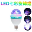 【Ainmax 艾買氏】舞台燈泡 E27 LED 七彩 炫彩水晶魔球(自動旋轉 3W 90V~230V 全電壓 全流)