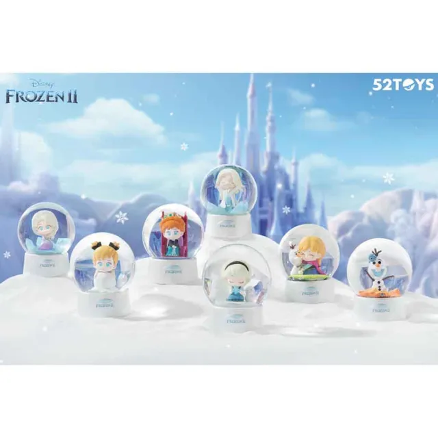 【台隆手創館】52TOYS迪士尼冰雪奇緣系列水晶球盒玩