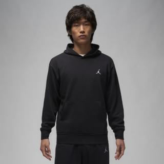 【NIKE 耐吉】上衣 AS M J ESS FLC PO LB 黑 男 長袖上衣 帽T 運動 喬丹(FQ3679-010 ∞)