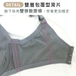 【尚芭蒂】大尺碼 成套 MIT台灣製D-H罩/集中托高機能調整型內衣/集中包覆調整型(深藍)