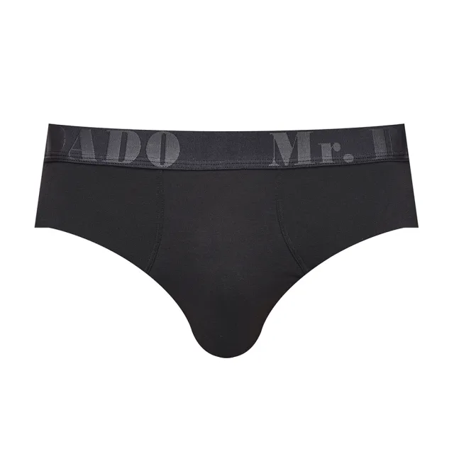 【Mr. DADADO】機能系列-天然草本抑菌舒適褲 M-LL合身三角褲 GSC401BL(黑)