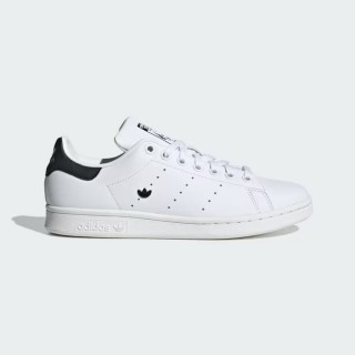 【adidas 愛迪達】Stan Smith 女鞋 白黑 休閒鞋 經典款 Originals 史密斯(IE0459)