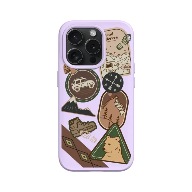 【RHINOSHIELD 犀牛盾】iPhone 14/Plus/Pro/Max SolidSuit MagSafe兼容 磁吸手機殼/回訪自然(獨家設計系列)