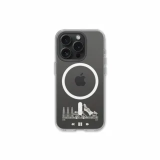 【RHINOSHIELD 犀牛盾】iPhone 12系列 Clear MagSafe兼容 磁吸透明手機殼/在路上(獨家設計系列)