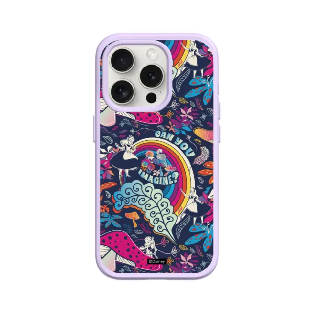 【RHINOSHIELD 犀牛盾】iPhone 11/Pro/Pro Max SolidSuit背蓋手機殼/愛麗絲夢遊仙境(迪士尼經典)