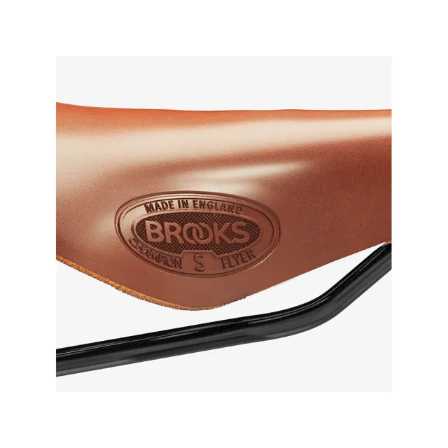 【BROOKS】Flyer Short 皮革座墊 蜂蜜色(B5BK-242-HNFLYN)