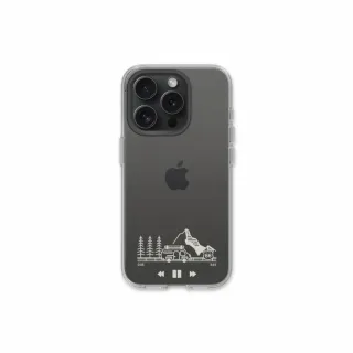 【RHINOSHIELD 犀牛盾】iPhone 14/Plus/14 Pro/Max Clear透明防摔手機殼/在路上(獨家設計系列)