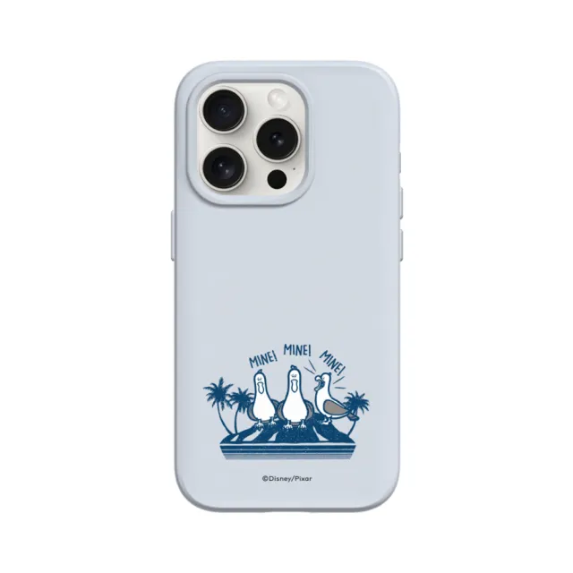 【RHINOSHIELD 犀牛盾】iPhone 11/Pro/Pro Max SolidSuit背蓋手機殼/海底總動員-海鷗(迪士尼)