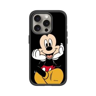 【RHINOSHIELD 犀牛盾】iPhone 12 mini/Pro/Max SolidSuit背蓋手機殼/米奇系列-米奇看著你(迪士尼)