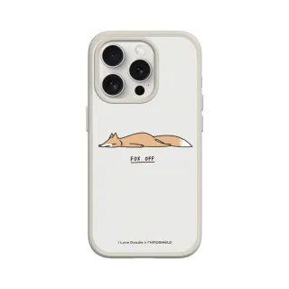 【RHINOSHIELD 犀牛盾】iPhone 12 mini/Pro/Max SolidSuit背蓋手機殼/狐狸(I Love Doodle)