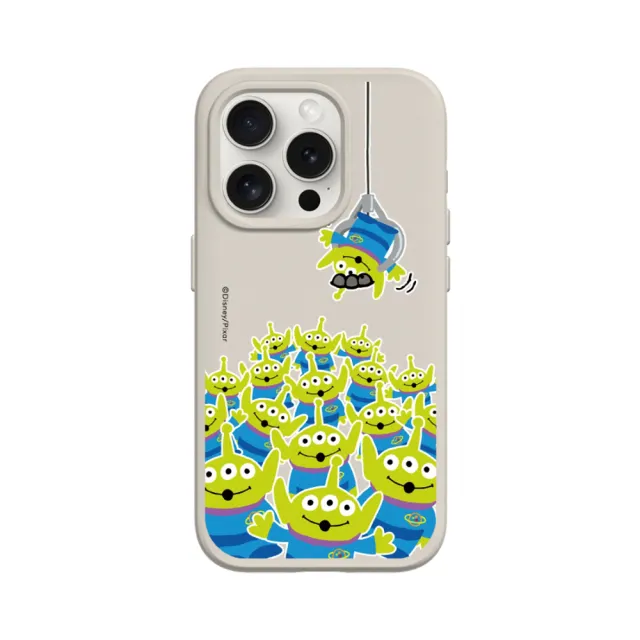 【RHINOSHIELD 犀牛盾】iPhone 12 mini/Pro/Max SolidSuit背蓋手機殼/玩具總動員-放了三眼怪(迪士尼)
