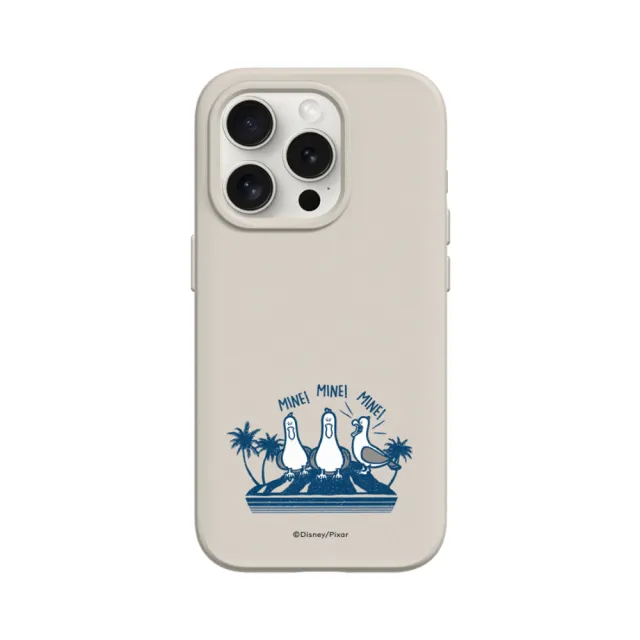 【RHINOSHIELD 犀牛盾】iPhone 13 mini/Pro/Max SolidSuit背蓋手機殼/海底總動員-海鷗(迪士尼)