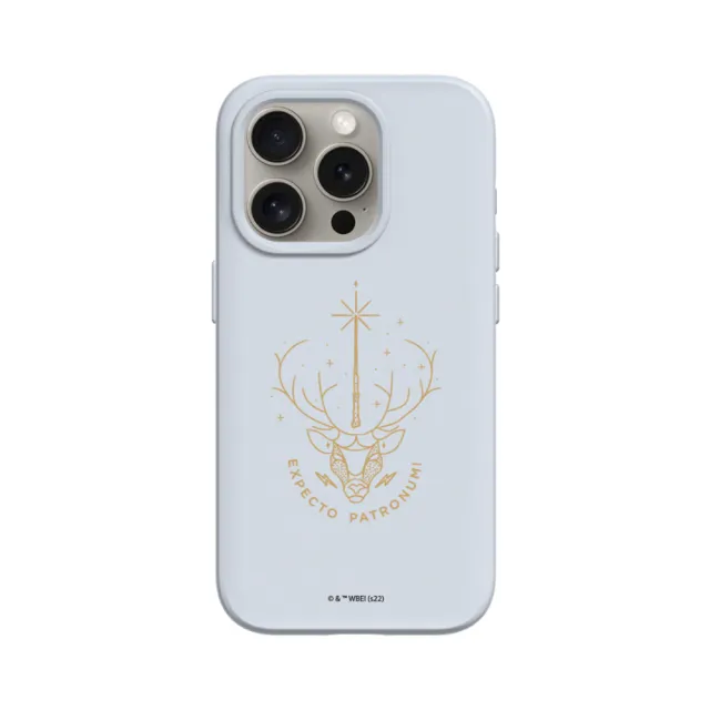 【RHINOSHIELD 犀牛盾】iPhone 14/Plus/Pro/Max SolidSuit背蓋手機殼/圖騰系列：疾疾 護法現身！(哈利波特)