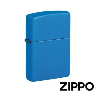 【Zippo】天空藍亮漆-素面-防風打火機(美國防風打火機)