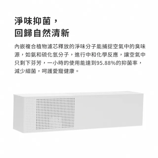 【小米有品】智慧寵物空氣淨味器(除臭清淨機/空氣淨化機/自動感應除臭器)