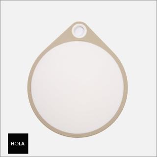 【HOLA】貝印PP可吊掛止滑圓砧板30cm 白AP5328