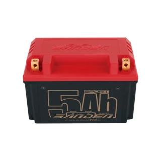 【SANDEN 紅色閃電】SD-SB7A-S 容量5AH 機車鋰鐵電池(對應TTZ10S、YTZ10S、GTZ10S、MG10ZS-C)