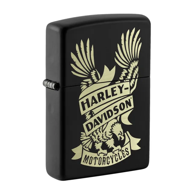 【Zippo】Harley-Davidson雷雕金鷹防風打火機(美國防風打火機)