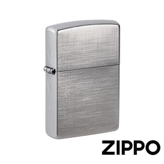 【Zippo】亞麻布紋防風打火機(美國防風打火機)