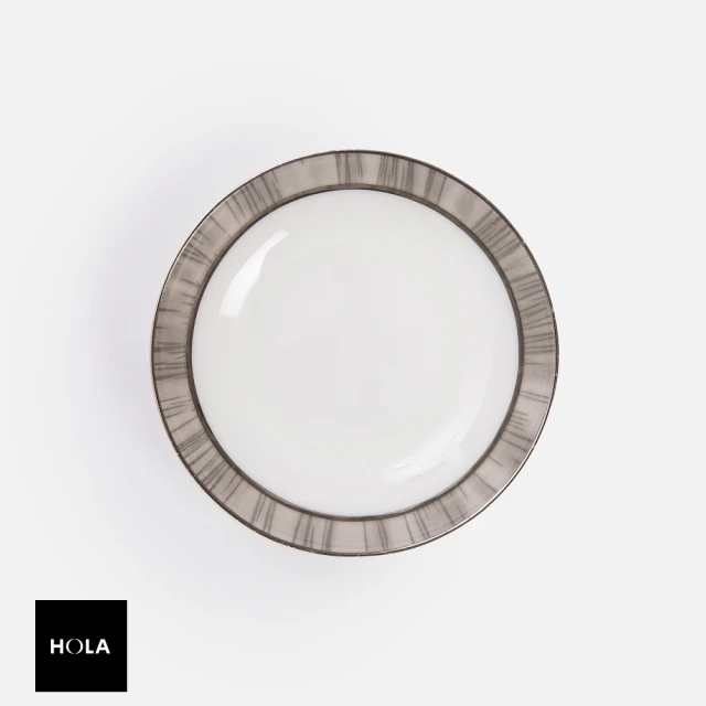 HOLA 斯凱勒骨瓷12件餐具組 花影白評價推薦