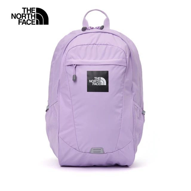 The North Face 北面兒童紫色大尺寸品牌LOGO休閒後背包｜8AMXHCP