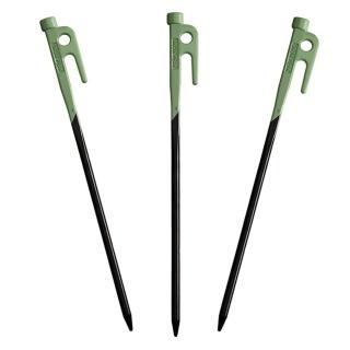 【Snow Peak】鍛造強化鋼營釘 綠色 -3pcs(R-103-GR)
