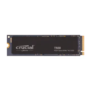 【Crucial 美光】T500 1TB PCIe Gen4 NVMe M.2 固態硬碟 SSD(CT1000T500SSD8)