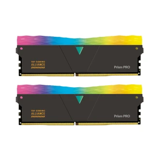 【v-color 全何】Prism Pro RGB DDR4 3200 16GB kit 8GBx2(TUF GAMING認證桌上型超頻記憶體)