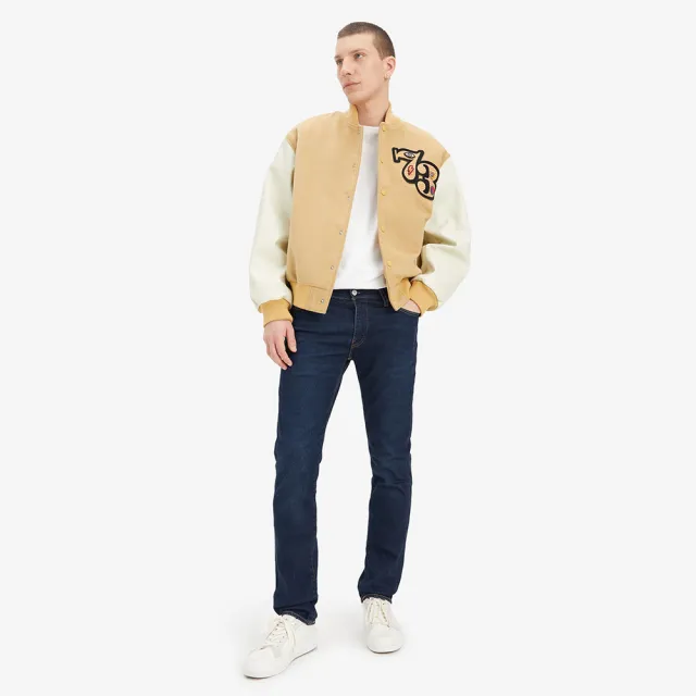 【LEVIS】男款 511低腰修身窄管牛仔褲/精工深藍染水洗/赤耳/彈性布料 熱賣單品 04511-5469