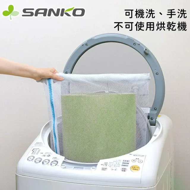 【好拾物】Sanko 日本製防水止滑廚房地墊 日本 地墊防滑墊 地毯 吸附式 免膠 巧拼 防水(120x60cm)